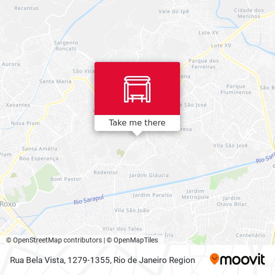 Rua Bela Vista, 1279-1355 map