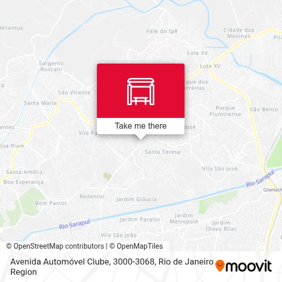 Avenida Automóvel Clube, 3000-3068 map