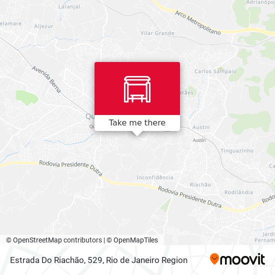 Estrada Do Riachão, 529 map