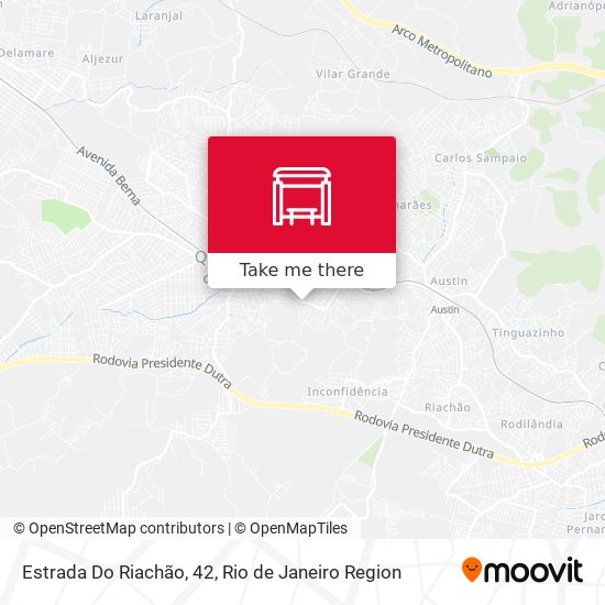 Estrada Do Riachão, 42 map