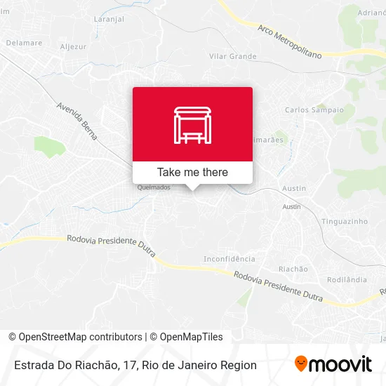 Estrada Do Riachão, 17 map