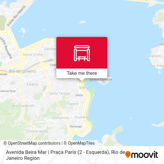 Avenida Beira Mar | Praça Paris (2 - Esquerda) map