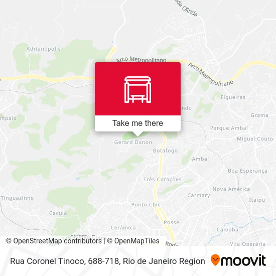 Rua Coronel Tinoco, 688-718 map