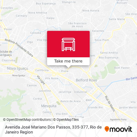 Avenida José Mariano Dos Passos, 335-377 map