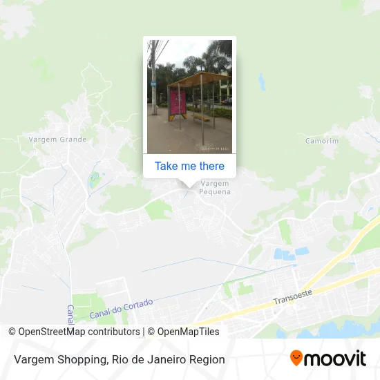 Vargem Shopping map