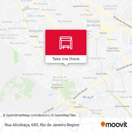 Rua Alcobaça, 680 map