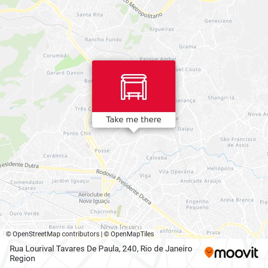 Rua Lourival Tavares De Paula, 240 map