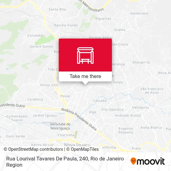 Rua Lourival Tavares De Paula, 240 map