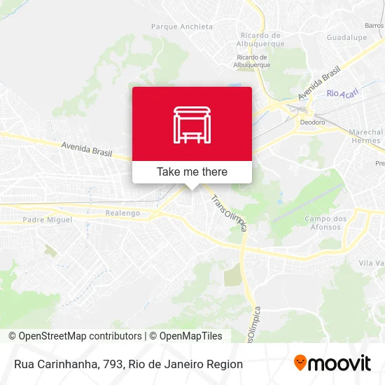 Rua Carinhanha, 793 map