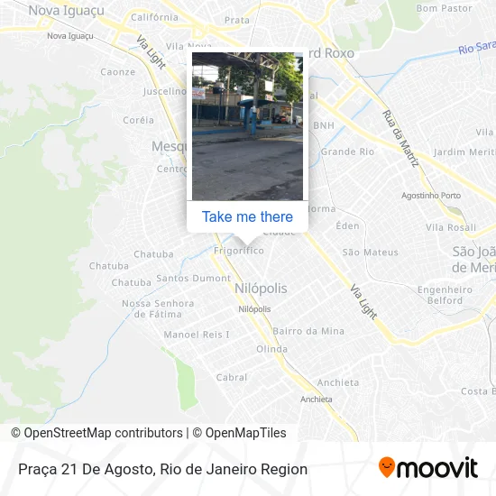 Praça 21 De Agosto map