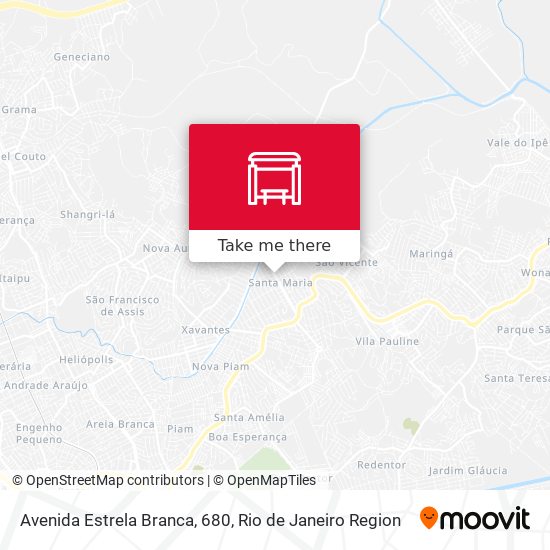 Avenida Estrela Branca, 680 map