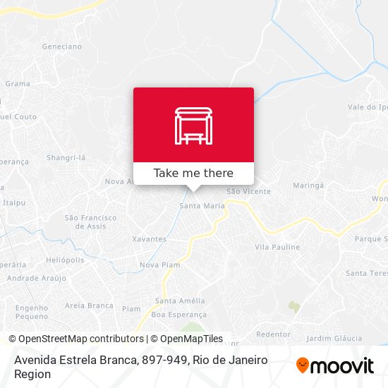 Avenida Estrela Branca, 897-949 map