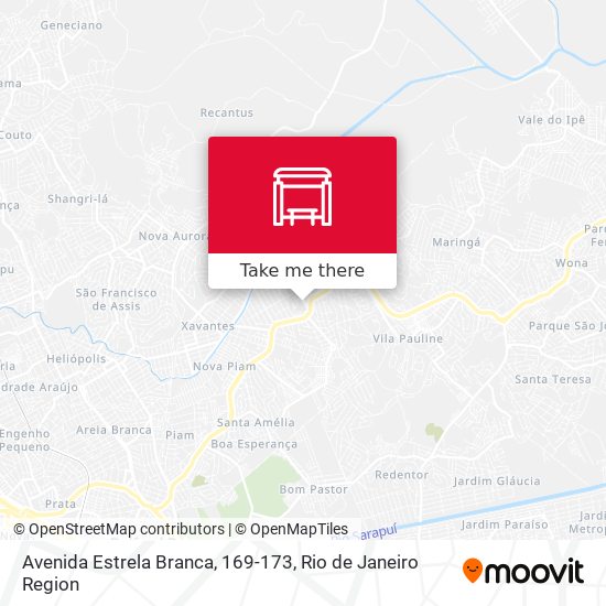 Avenida Estrela Branca, 169-173 map