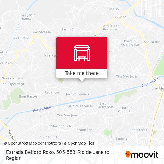 Estrada Belford Roxo, 505-553 map