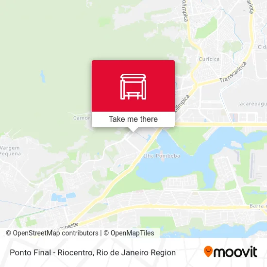 Ponto Final - Riocentro map