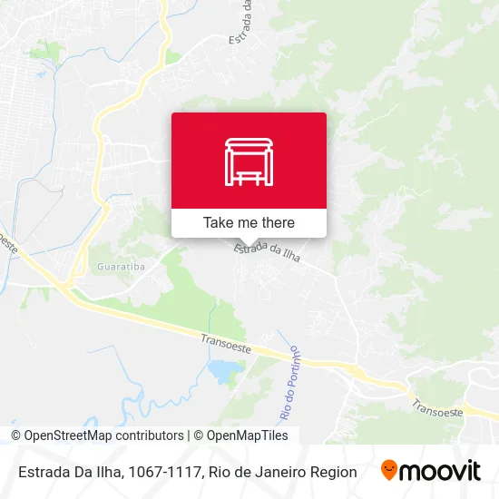 Estrada Da Ilha, 1067-1117 map