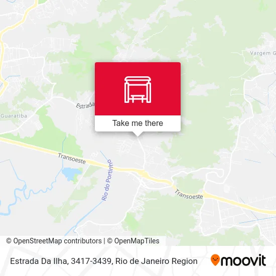 Estrada Da Ilha, 3417-3439 map