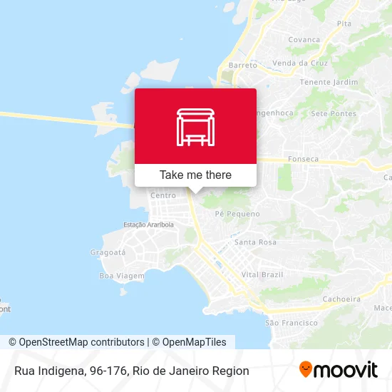 Rua Indigena, 96-176 map