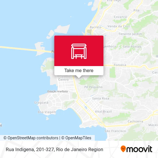 Rua Indigena, 201-327 map