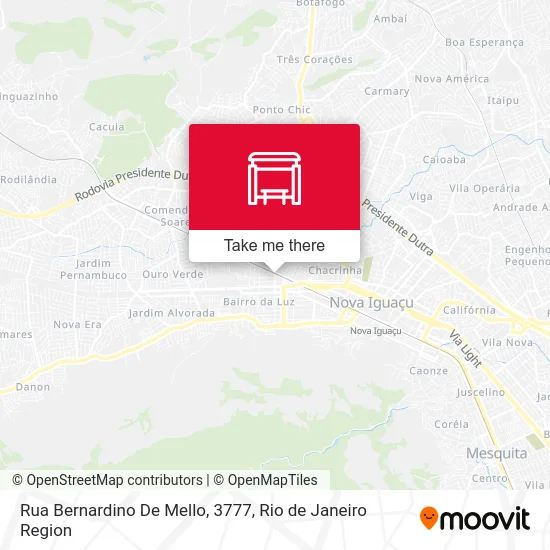 Rua Bernardino De Mello, 3777 map