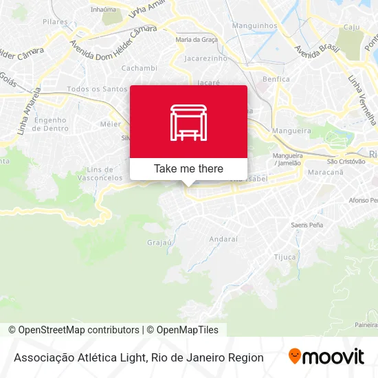 Associação Atlética Light map