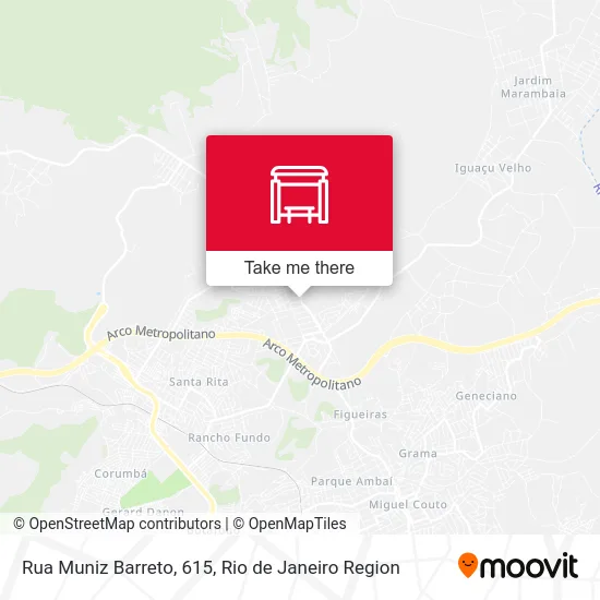 Rua Muniz Barreto, 615 map