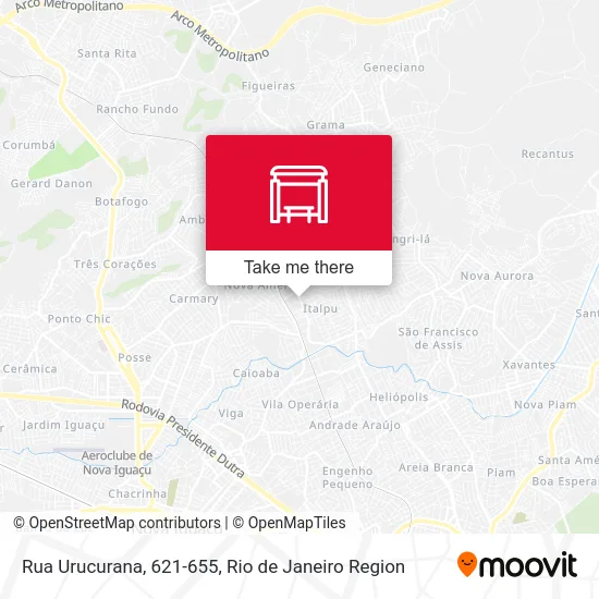 Rua Urucurana, 621-655 map