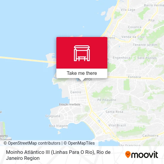 Moinho Atlântico III (Linhas Para O Rio) map