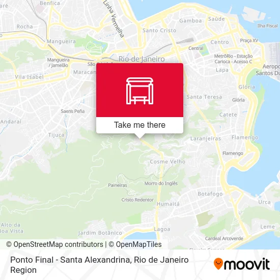 Ponto Final - Santa Alexandrina map