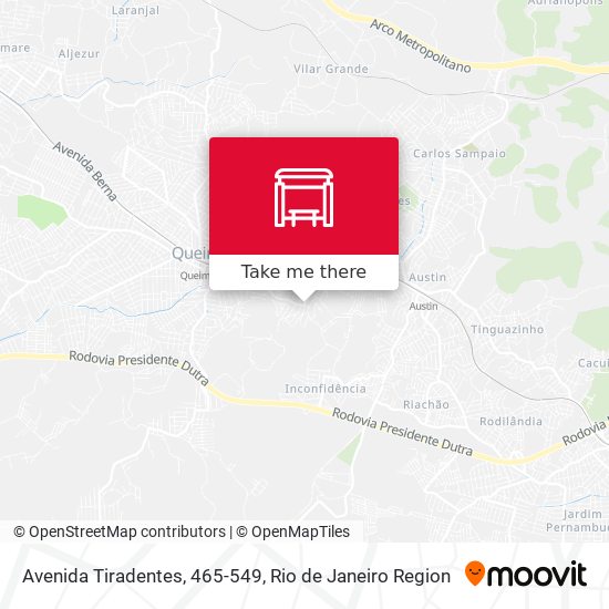 Avenida Tiradentes, 465-549 map