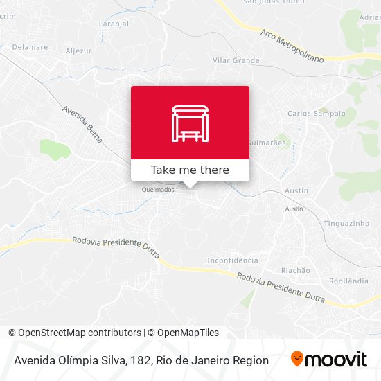 Avenida Olímpia Silva, 182 map