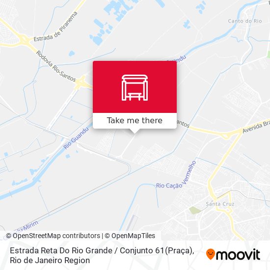 Estrada Reta Do Rio Grande / Conjunto 61(Praça) map