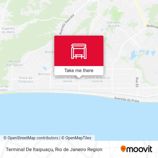 Terminal De Itaipuaçu map