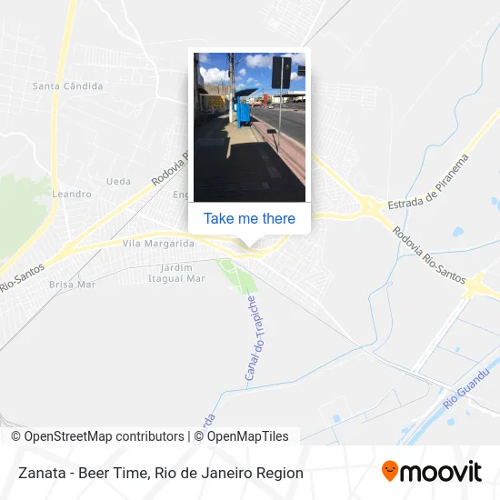 Zanata - Beer Time map