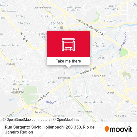 Rua Sargento Silvio Hollenbach, 268-350 map