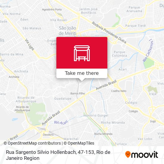 Rua Sargento Silvio Hollenbach, 47-153 map