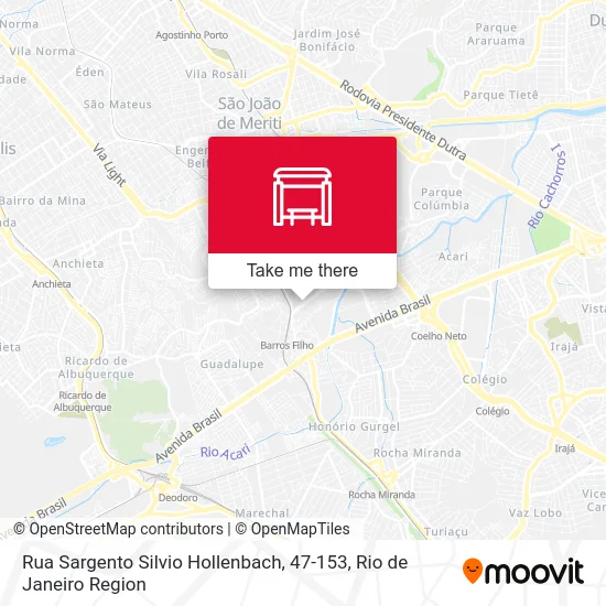 Rua Sargento Silvio Hollenbach, 47-153 map