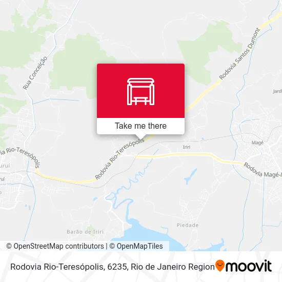 Rodovia Rio-Teresópolis, 6235 map