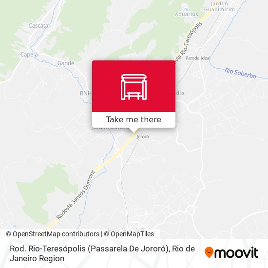 Rod. Rio-Teresópolis (Passarela De Jororó) map
