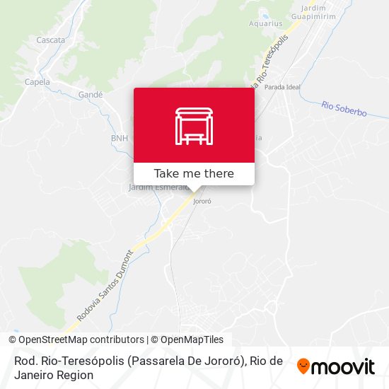 Rod. Rio-Teresópolis (Passarela De Jororó) map