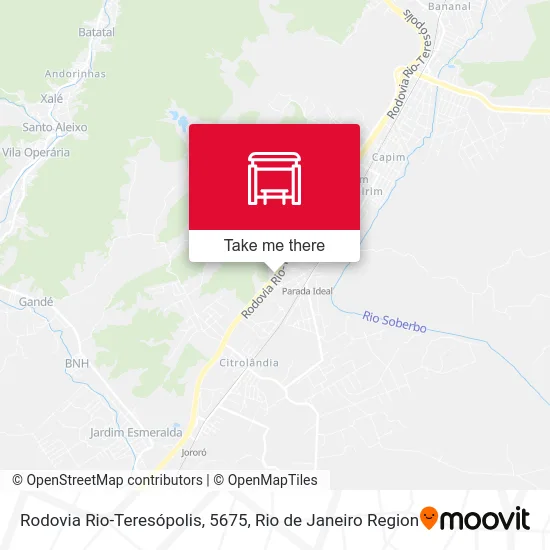 Rodovia Rio-Teresópolis, 5675 map