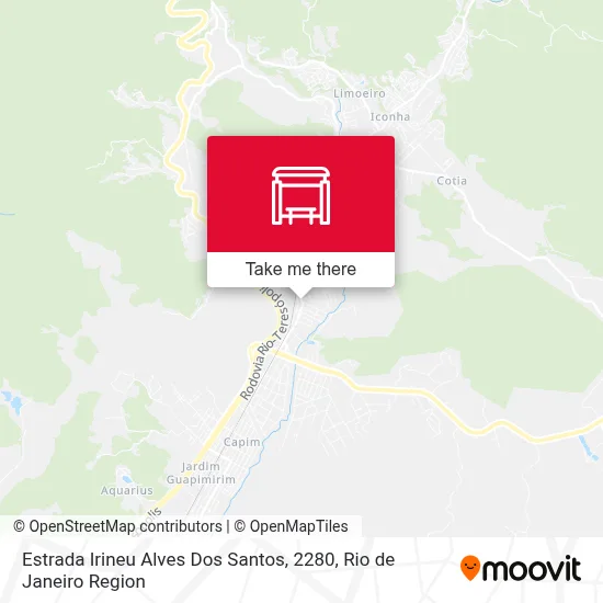 Estrada Irineu Alves Dos Santos, 2280 map