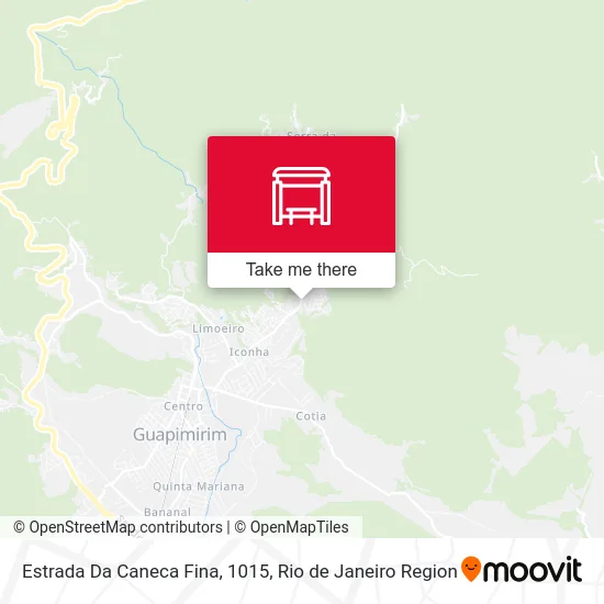 Estrada Da Caneca Fina, 1015 map