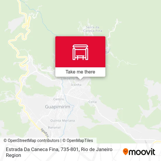 Estrada Da Caneca Fina, 735-801 map