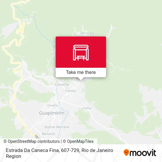 Estrada Da Caneca Fina, 607-729 map