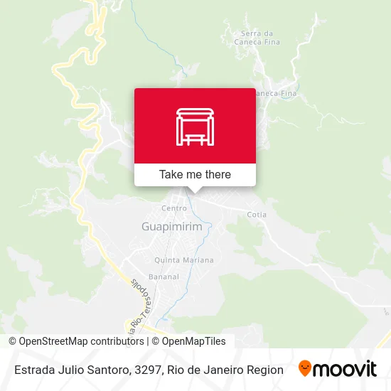 Estrada Julio Santoro, 3297 map