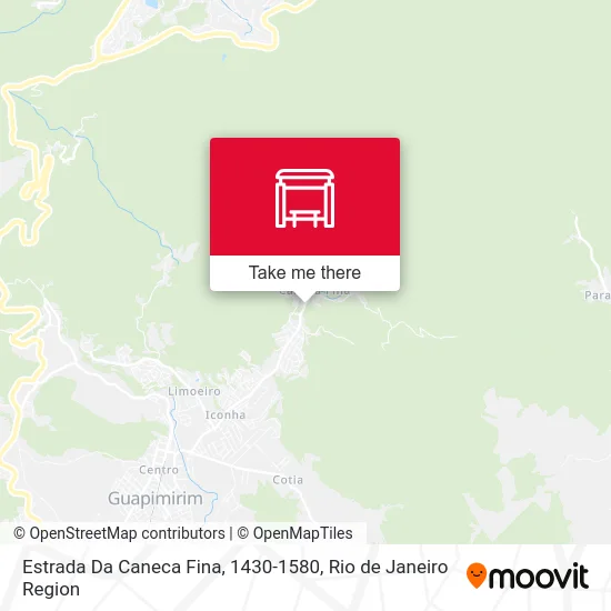 Estrada Da Caneca Fina, 1430-1580 map