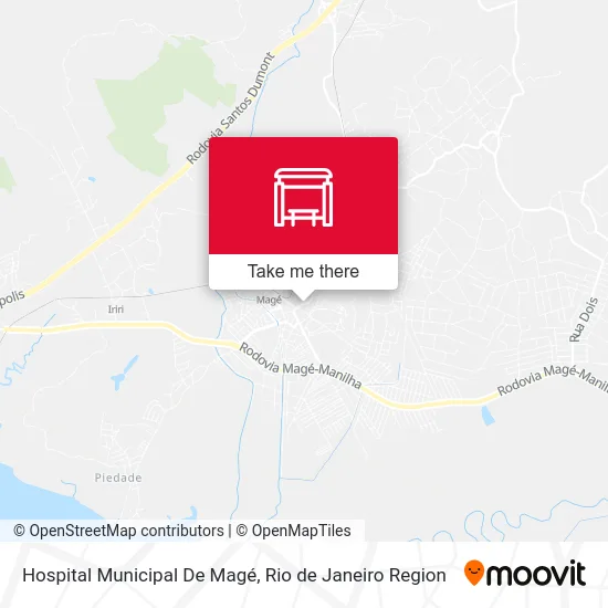 Hospital Municipal De Magé map
