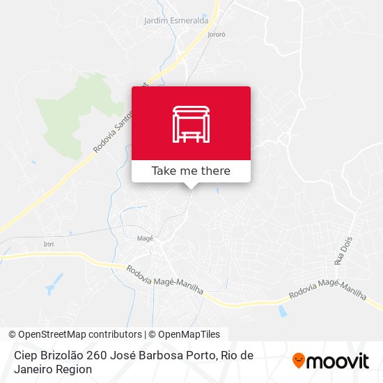 Ciep Brizolão 260 José Barbosa Porto map