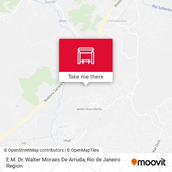 E.M. Dr. Walter Moraes De Arruda map